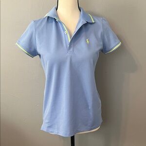 Polo by Ralph Lauren Women's Sky Blue Short Sleeve Polo